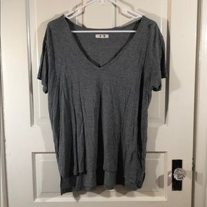 Madewell Gray V-Neck